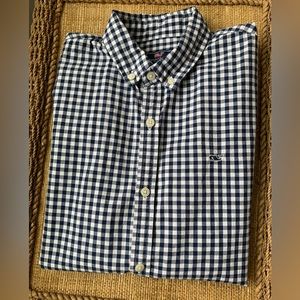 Vineyard Vines Boys Long-Sleeve Button-Down Shirt - Size XL